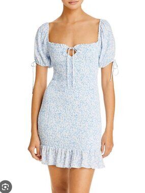 Lost & Wander Seaside Breeze Mini Dress XS